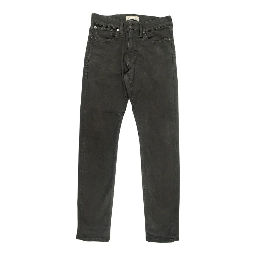 Madewell Slim Jeans 29x30 Faded Black Denim Casual Classic Pants
